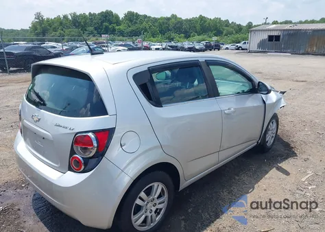 2012 Chevrolet Sonic 2Lt z USA, uszkodzony, nr VIN 1G1JC6SH6C4174937